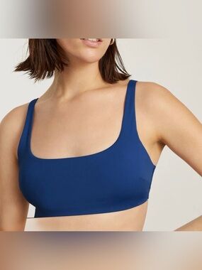 NWT Everlane the square neck bikini top